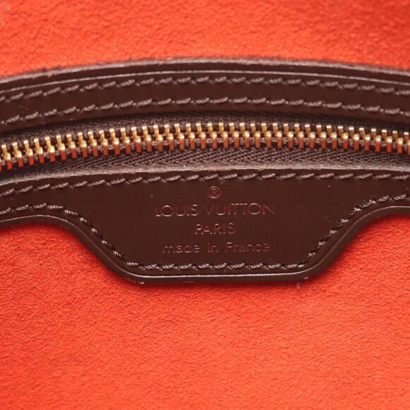 LOUIS VUITTON Brown Damier Leather Looping GM Shoulder Bag - Picture 5 of 11